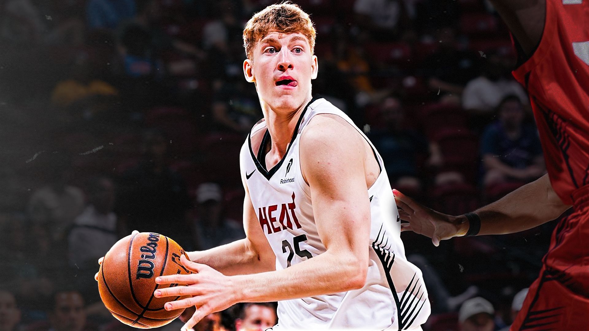 Heat&rsquo;s Kasparas Jakučionis on overcoming Summer League shooting struggles, Udonis Haslem&rsquo;s mentorship and idolizing LeBron James and Luka Dončić