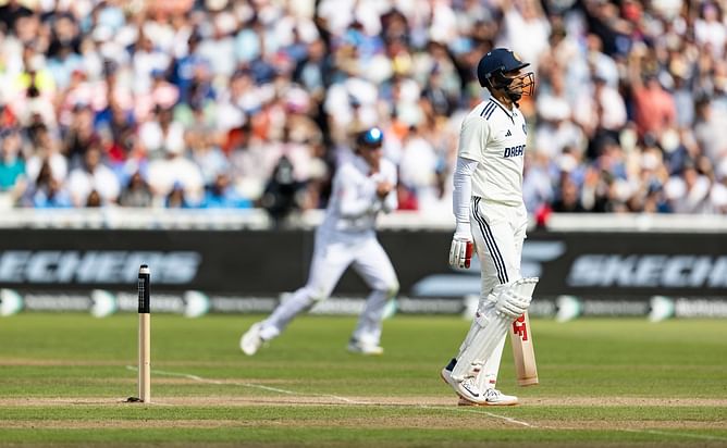 Shubman Gill falls to a soft dismissal after a magnificent 269 in ENG vs IND 2025 2nd Test [Watch]