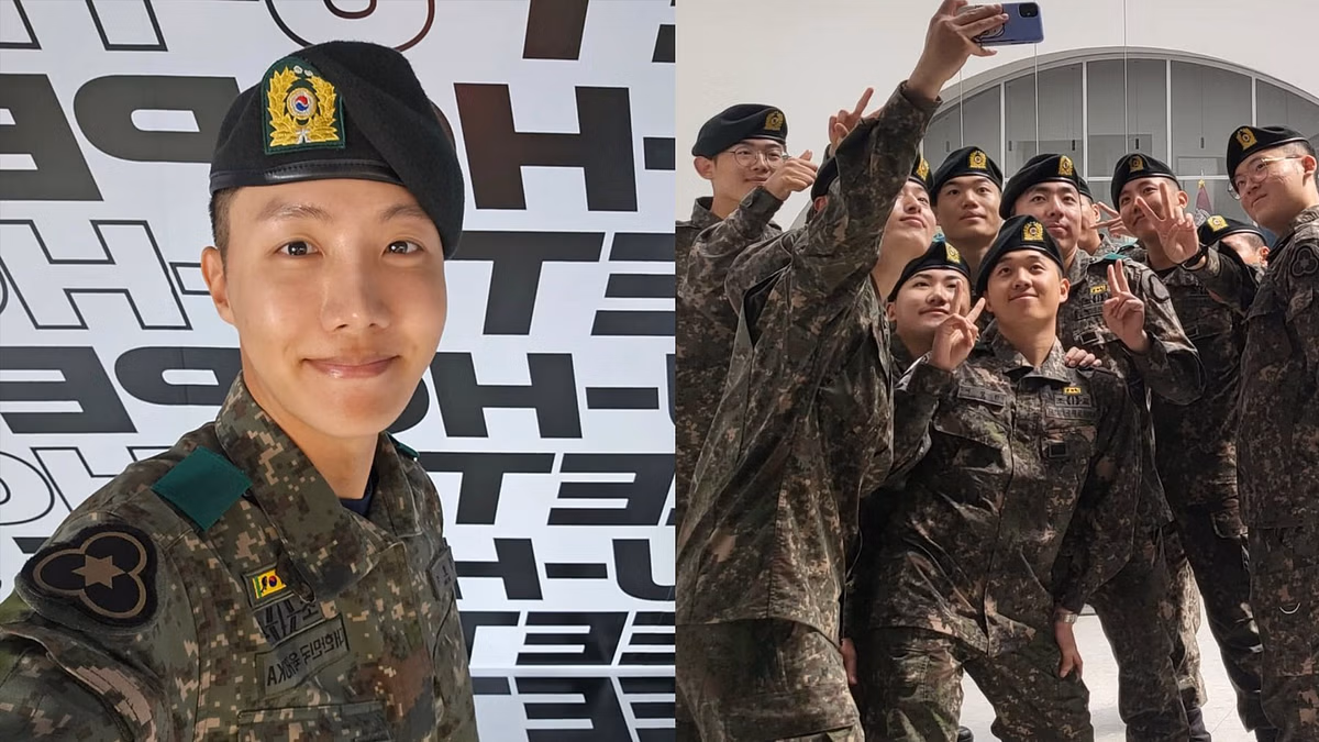 “This is so wholesome” — Fans react as BTS’ j-hope’s visits former military camp, celebrates discharge of comrade with ‘Killin’ It Girl’ pose
