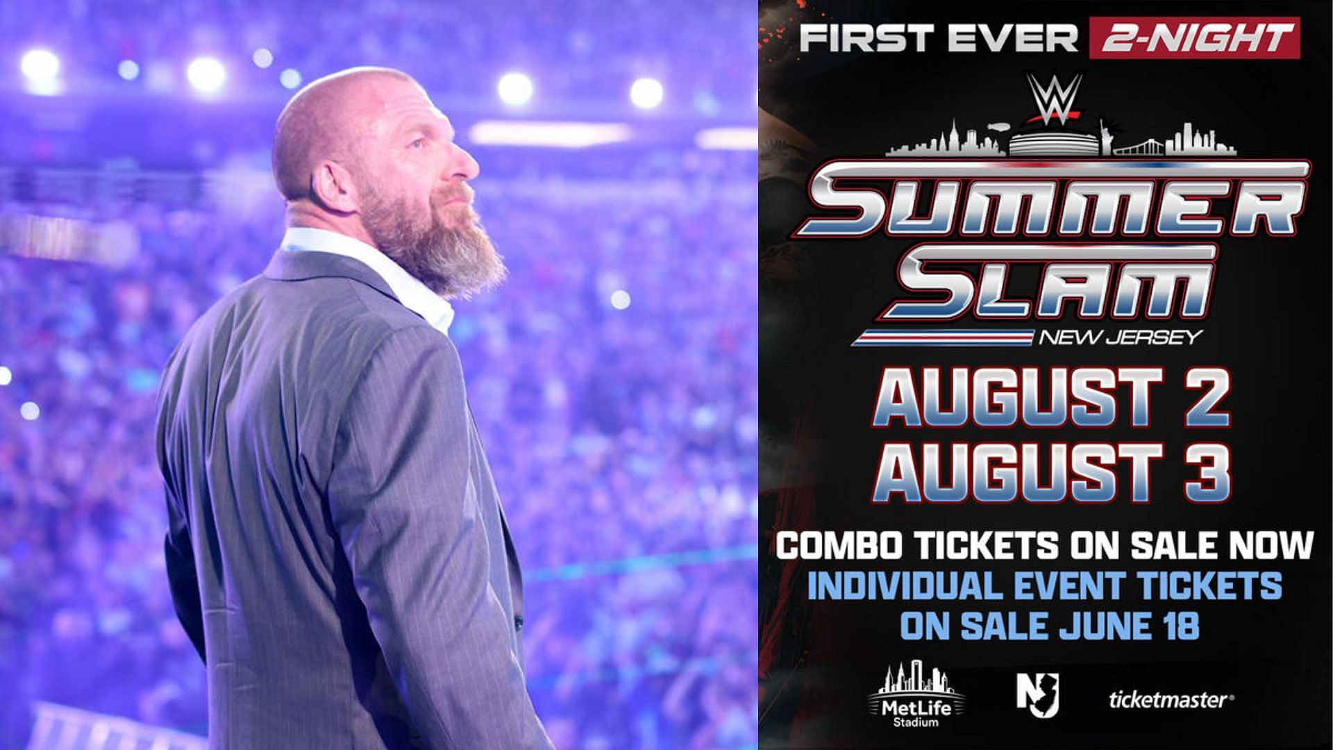 Triple H might have some big plans for WWE SummerSlam [Image Credits: WWE.com]
