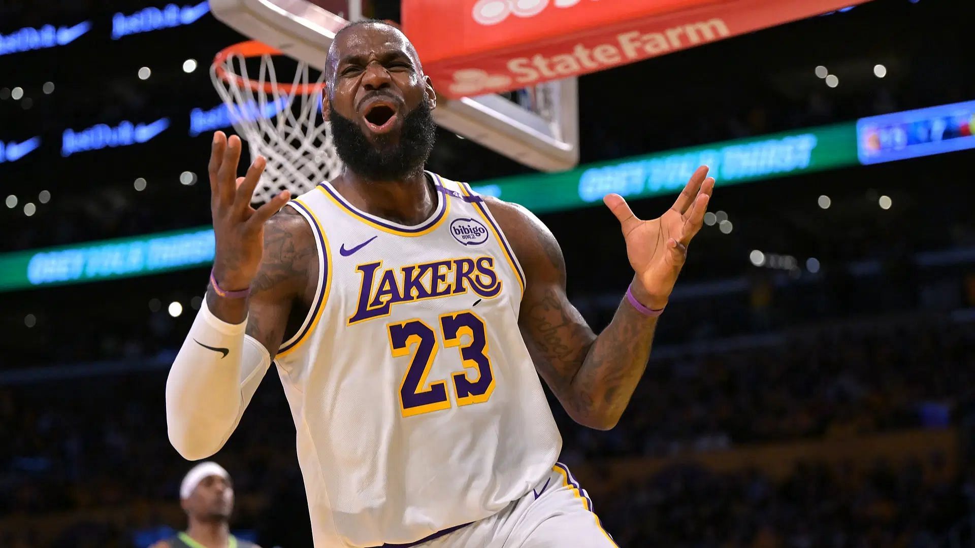 NBA fans react as major media house makes glaring tweak on eye-opening LeBron James report. (Photo: IMAGN)
