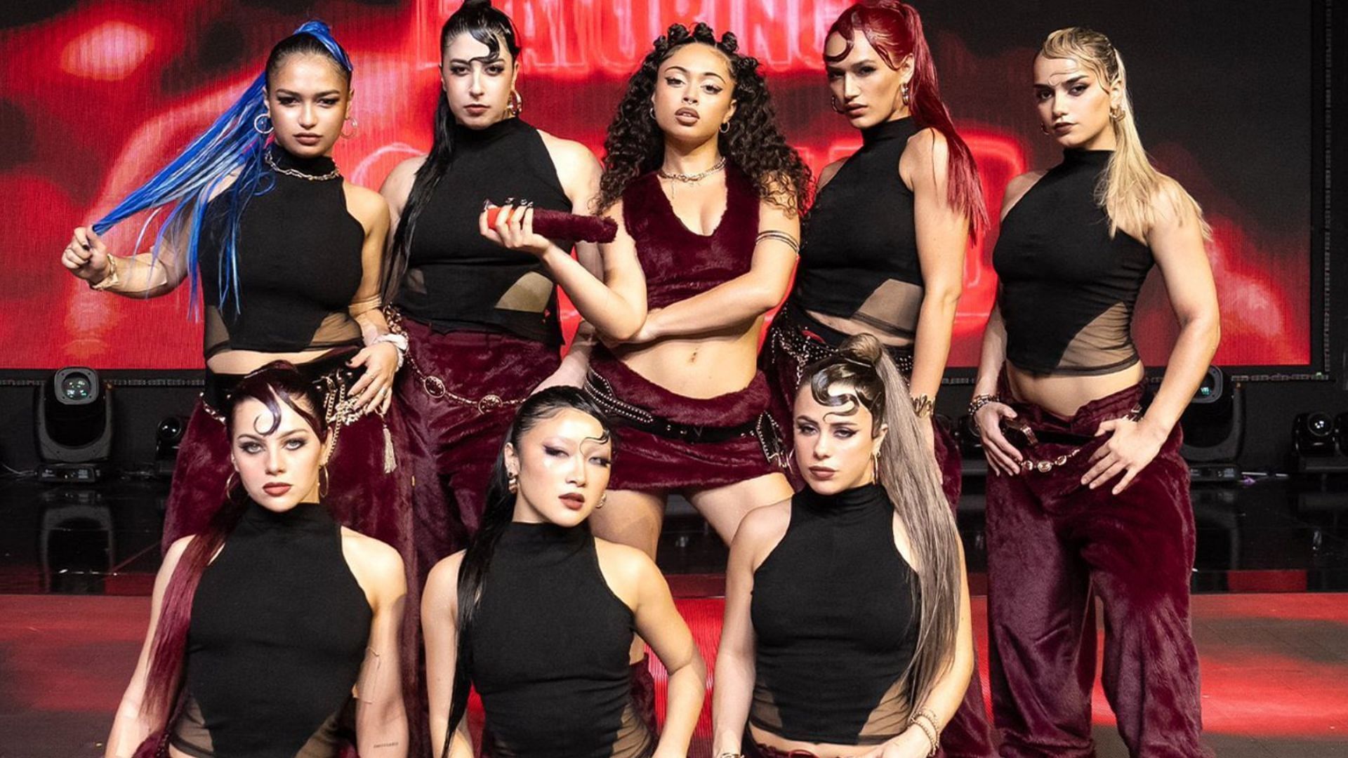 AG SQUAD from World of Street Woman Fighter (Image via Instagram/@mnet_dance)
