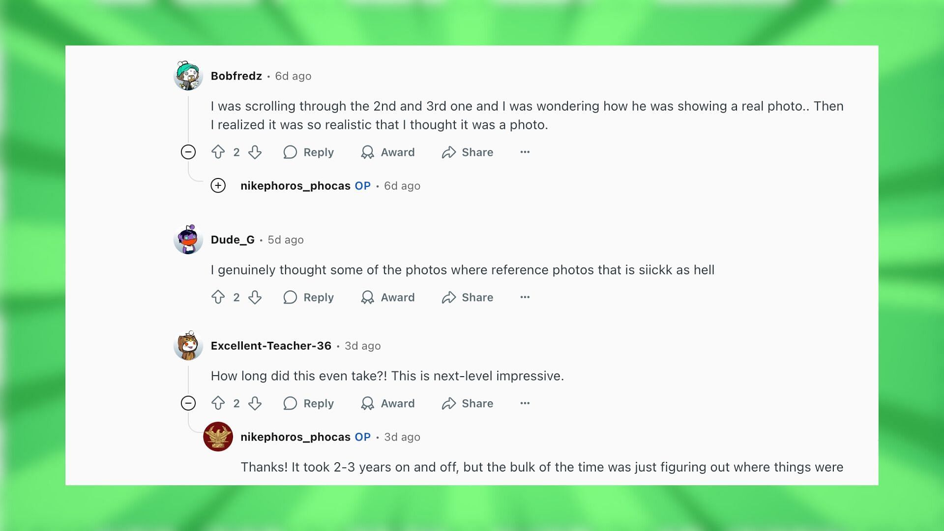 Redditors talk about the Constantinople build in Minecraft (Image via Reddit)