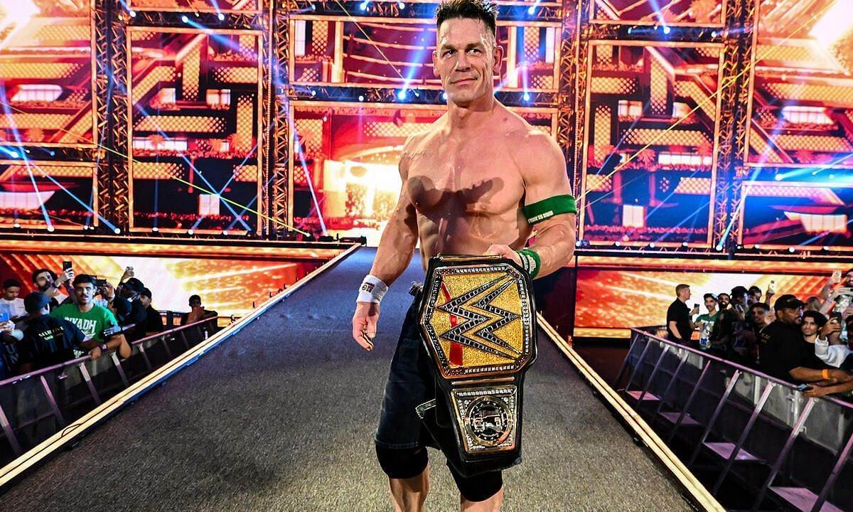 WWE Undisputed Champion, John Cena. [Photo credit: WWE.com]