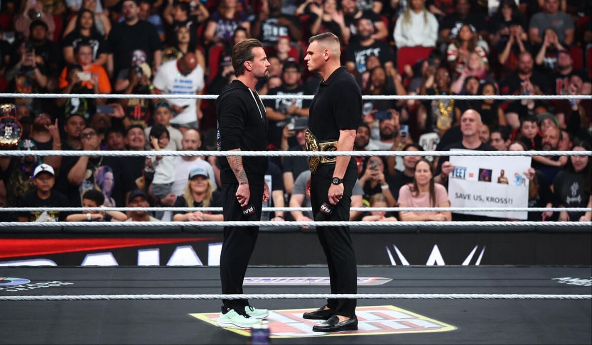 CM Punk and Guther will face each other for the first time. (Image via WWE.com)