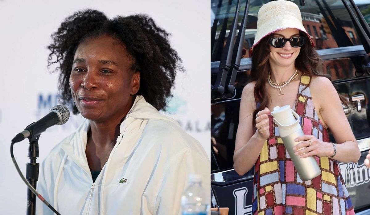 Venus Williams and Anne Hathaway - Source: Getty