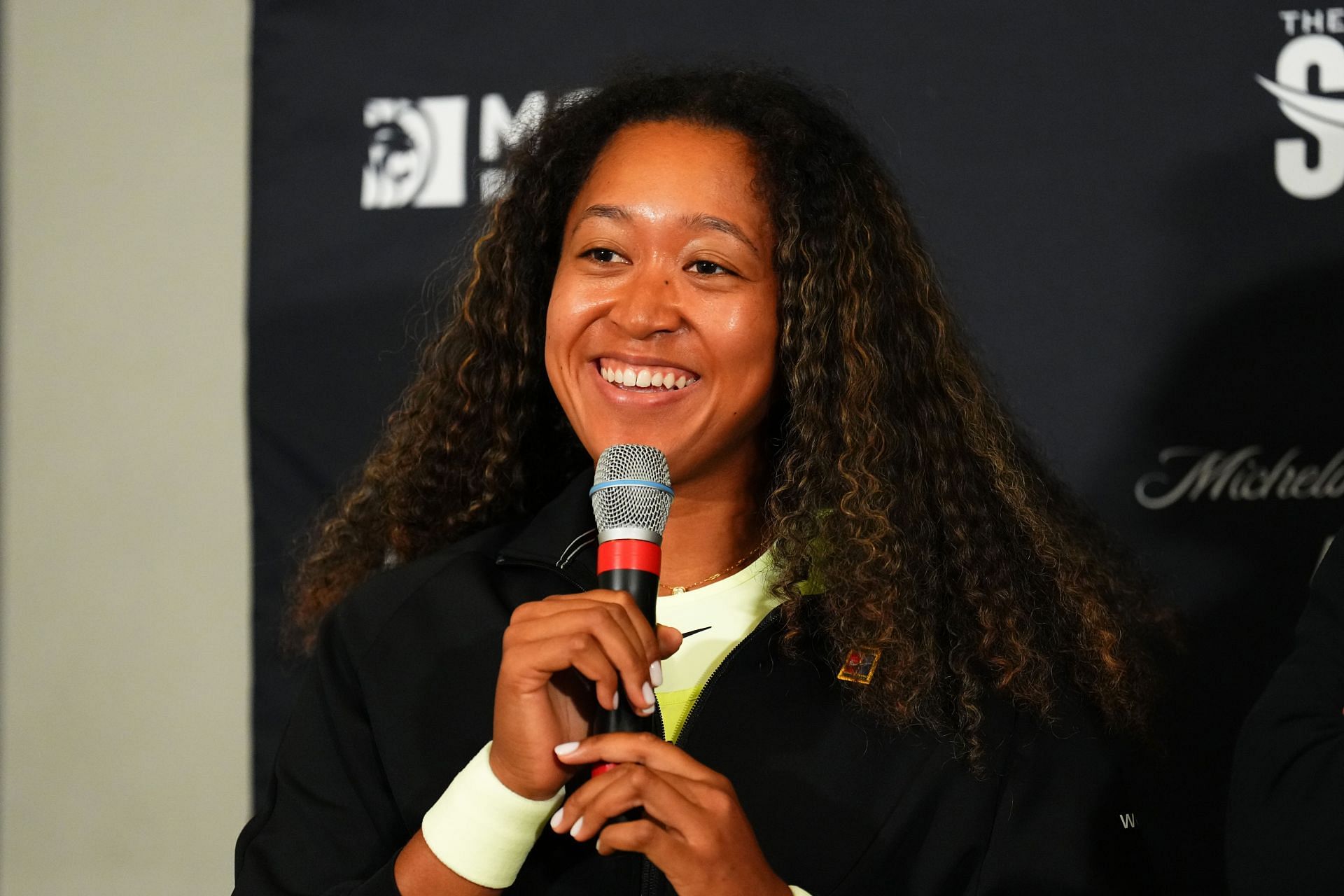Osaka at rhe MGM Rewards Slam (Image Source: Getty)