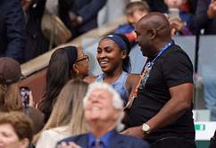 Coco Gauff responds as her mom Candi jokes about crashing her & boyfriend Jalen Sera's Florida getaway with dad Corey