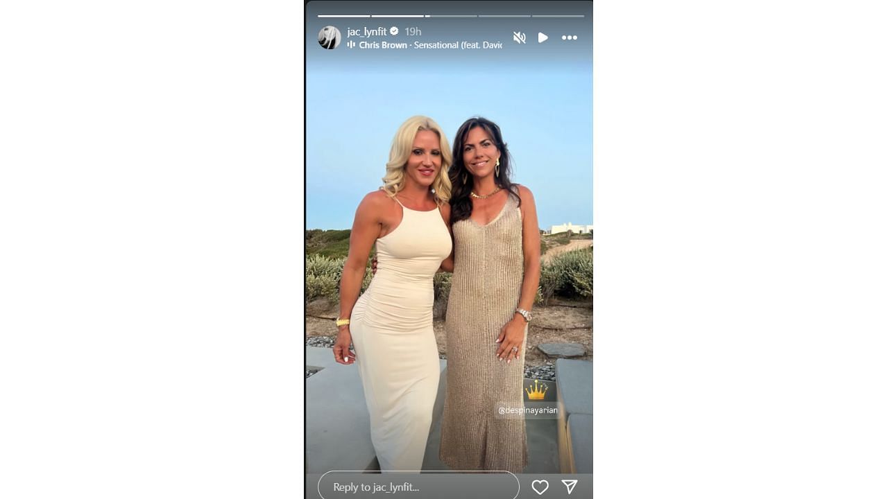 Jaclyn Cordeiro&#039;s Instagram story via @jac_lynfit