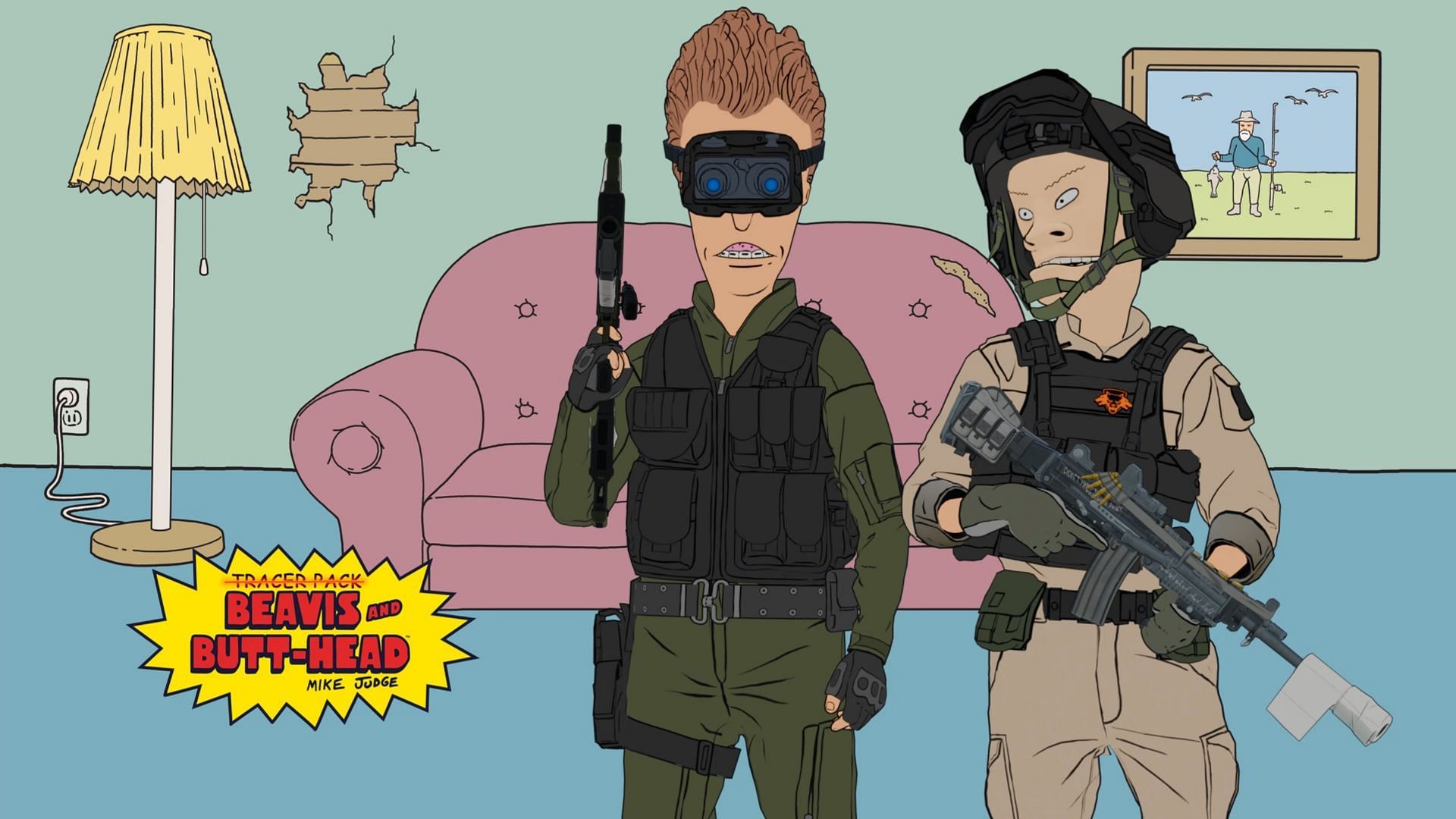 Tracer Pack: Beavis and Butt-Head in Warzone and Black Ops 6 Season 4 Reloaded (Image via Activision)