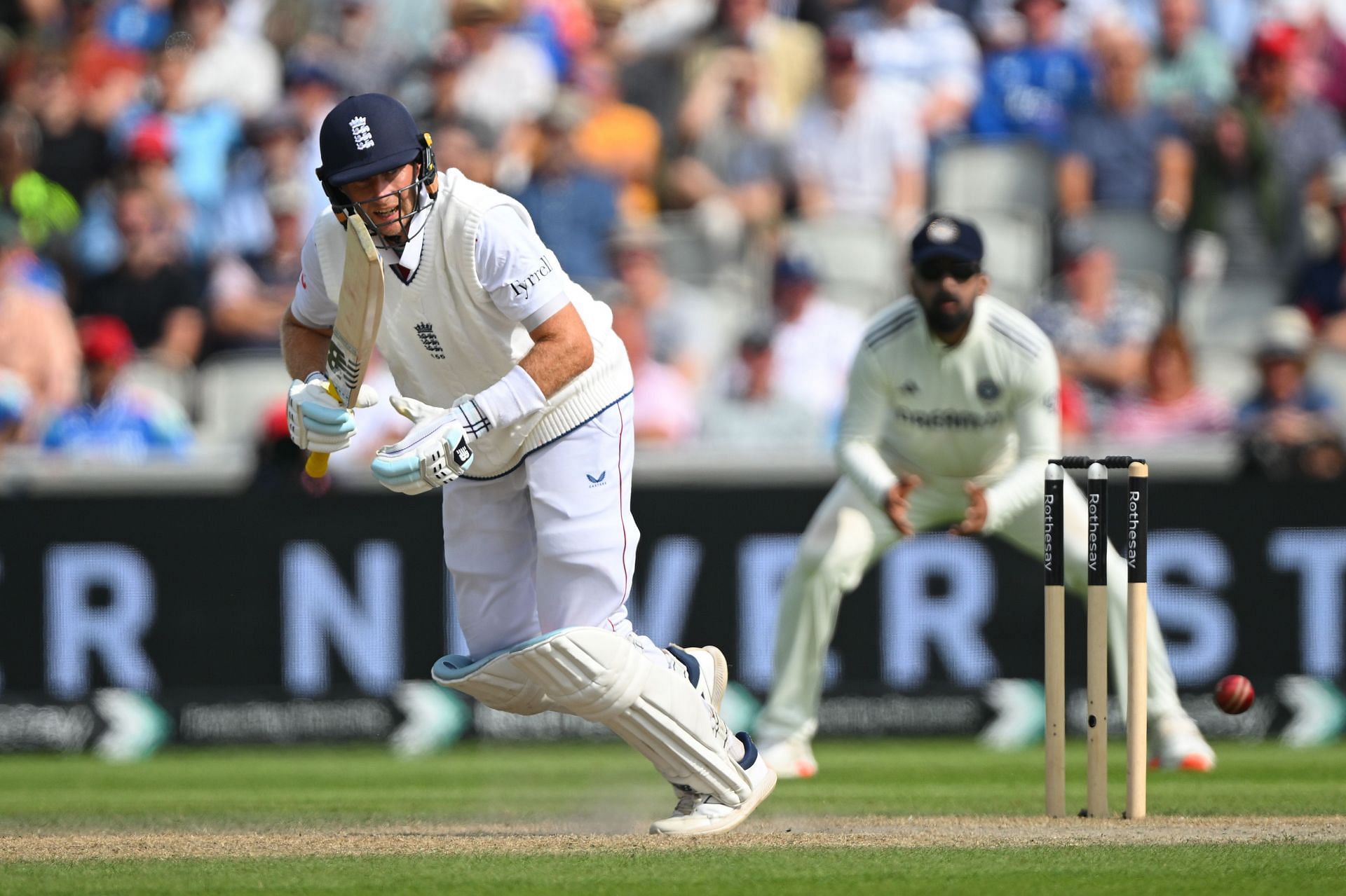 Joe Root scored his 12th Test century against India. [P/C: Getty]