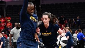 Fever coach Keith Porter can’t hide his excitement as wife starts new chapter with Caitlin Clark’s boyfriend’s Butler team