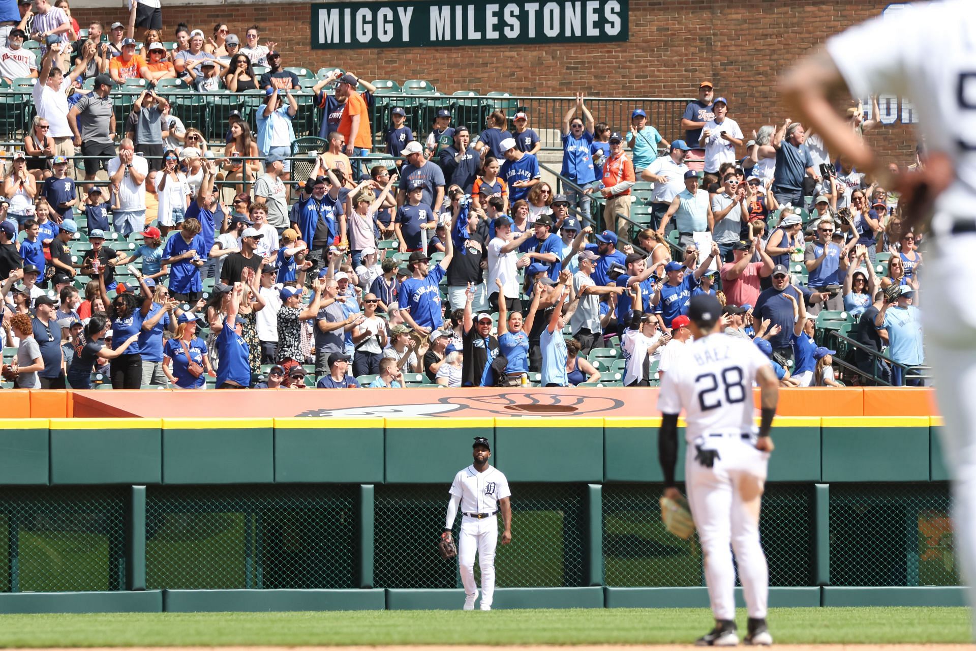 Blue Jays have a long history of showing up in Detroit for their team games (Source: Getty Images)