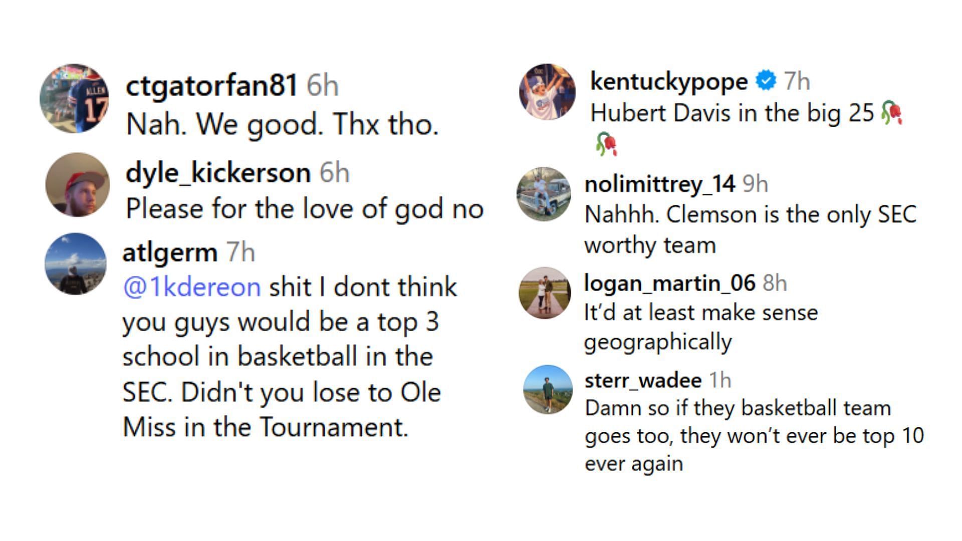 Reactions over North Carolina&#039;s plan to switch conferences (Image Source: @on3/Instagram)