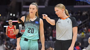 "'Using her privilege' twins": WNBA fans react to Sabrina Ionescu channeling inner Caitlin Clark after asking refs to "T" her