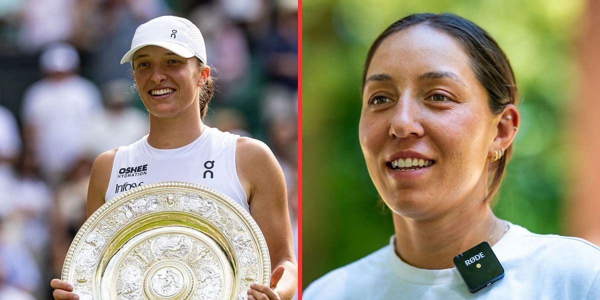Iga Swiatek (left), Jessica Pegula (right), Sources: Getty