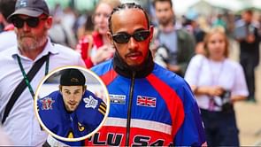 Lewis Hamilton reacts to Justin Bieber's new album