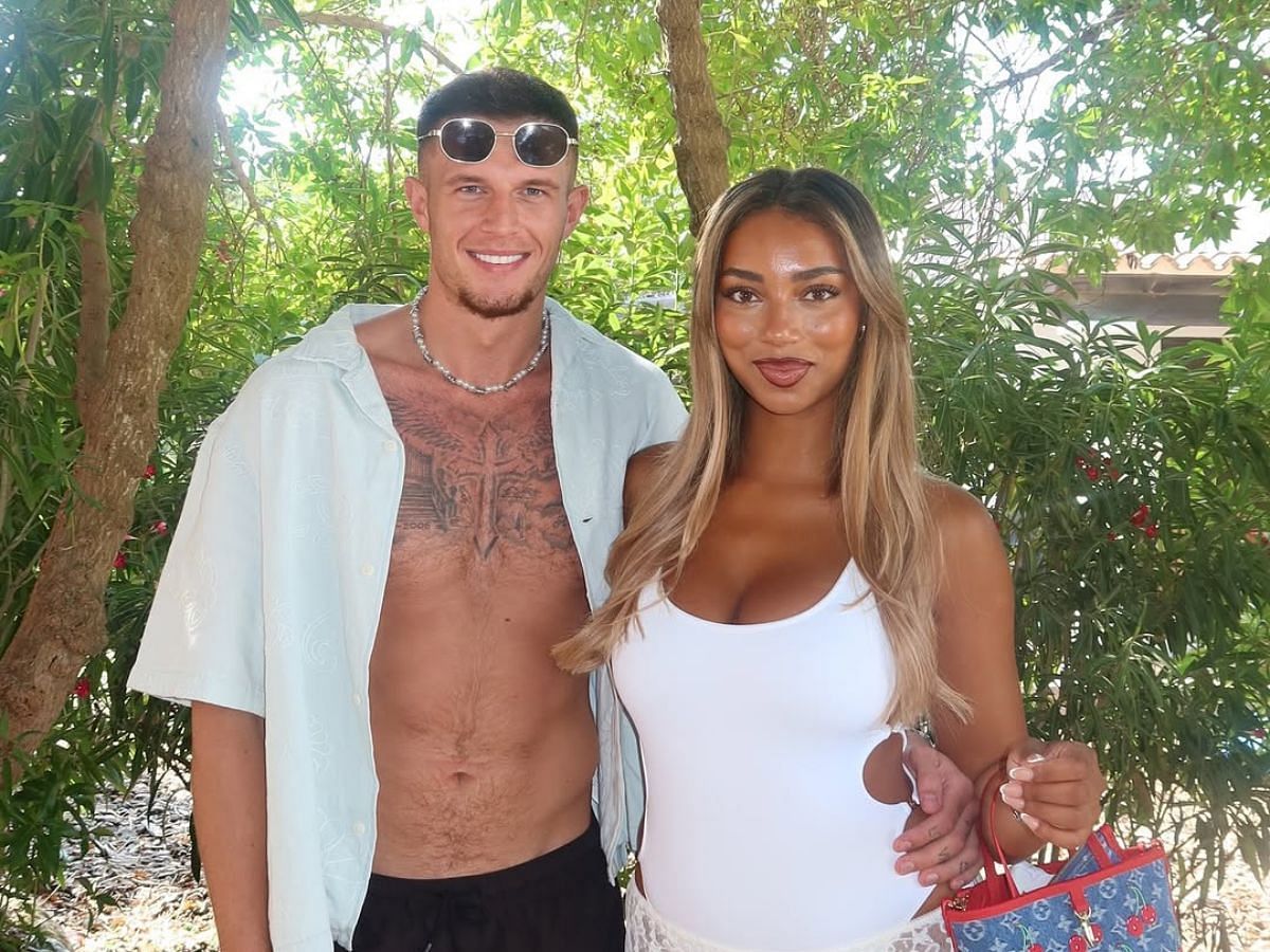 Wil Anderson and Uma Jammeh from Love Island UK season 11 (Image via Instagram/@wilandersonn)