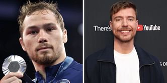Spencer Lee makes an appeal to Mr Beast with proposition for Olympic athletes amid 'biggest collab ever'