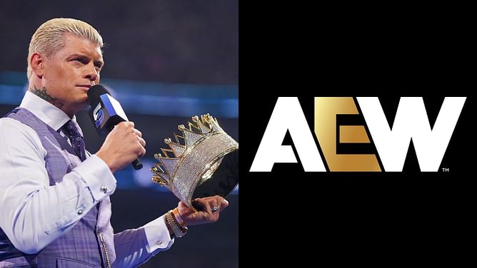 Cody Rhodes suddenly references top AEW champion on WWE SmackDown