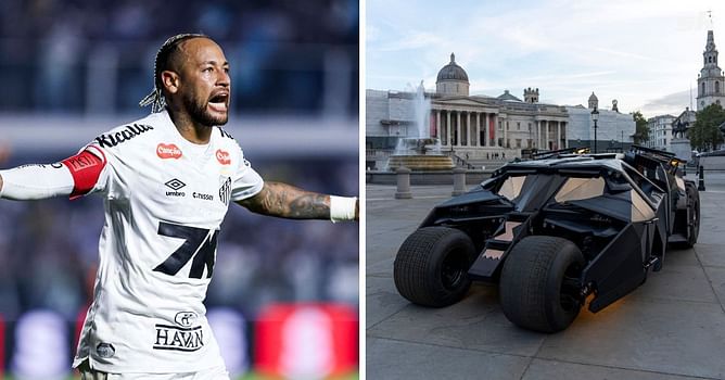 Neymar shells out staggering amount of money to buy famous ‘Batmobile’ with flamethrower from Batman movie trilogy: Reports