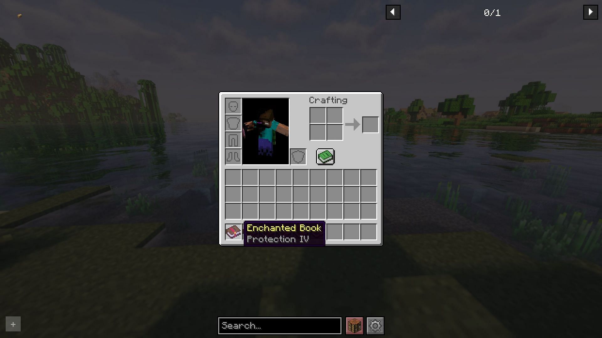 Protection is one of the best enchantments to have (Image via Sportskeeda Gaming || Mojang Studios)