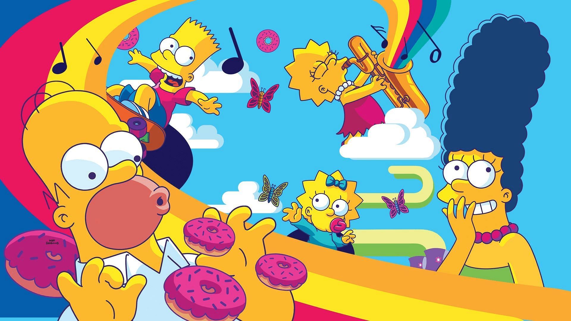 Still from The Simpsons (Image via Disney+)