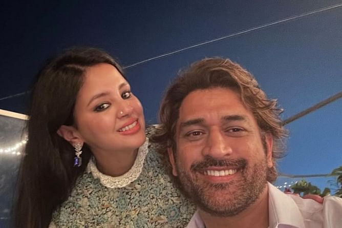 5 times Sakshi Dhoni shared an adorable Instagram post for MS Dhoni