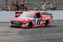 Who won the NASCAR Truck Series race today at Indianapolis? Full results from the 2025 TSport 200