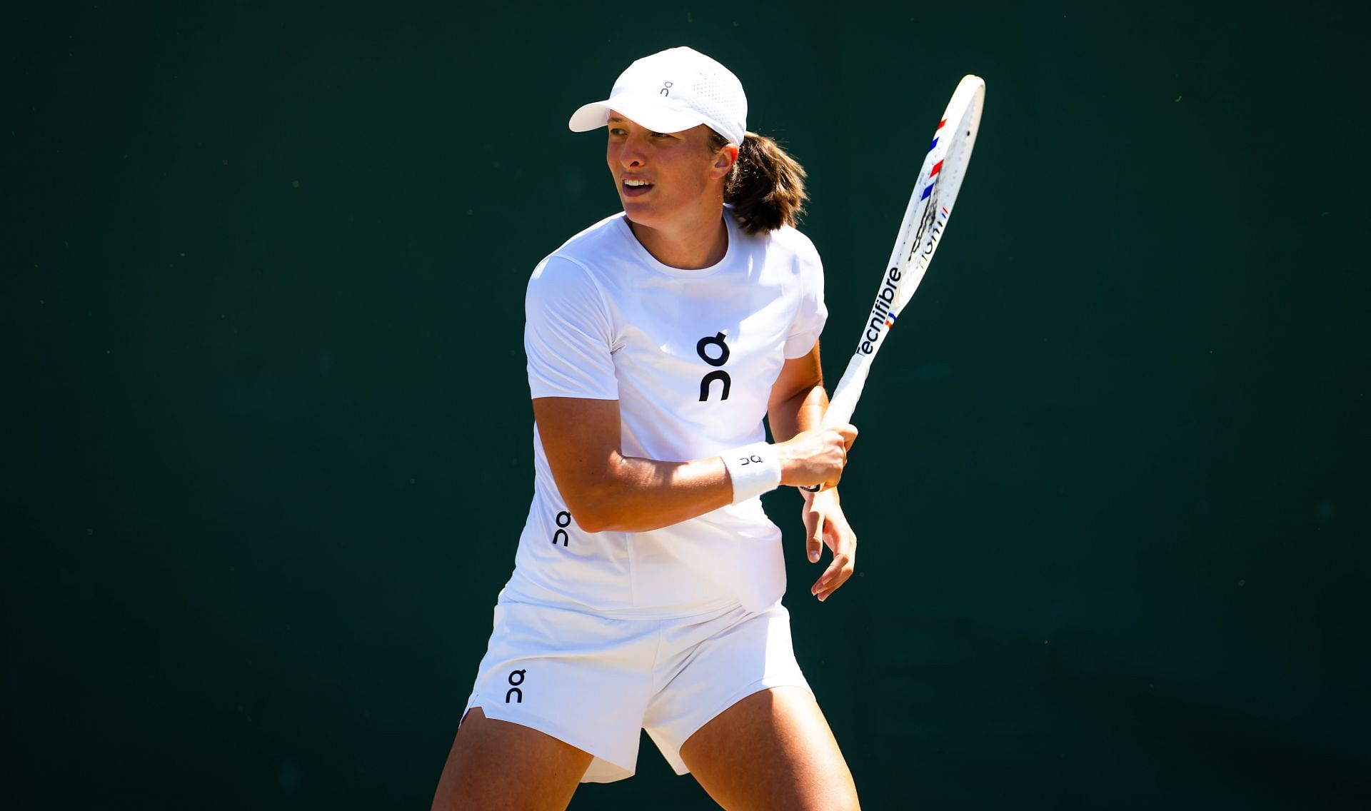 Iga Swiatek at Wimbledon 2025. (Photo: Getty)