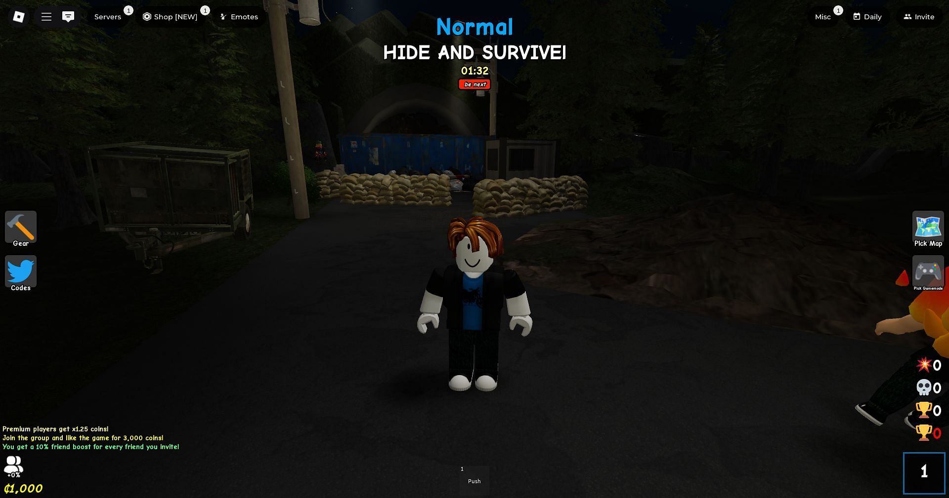 Claim your free rewards (Image via Roblox)