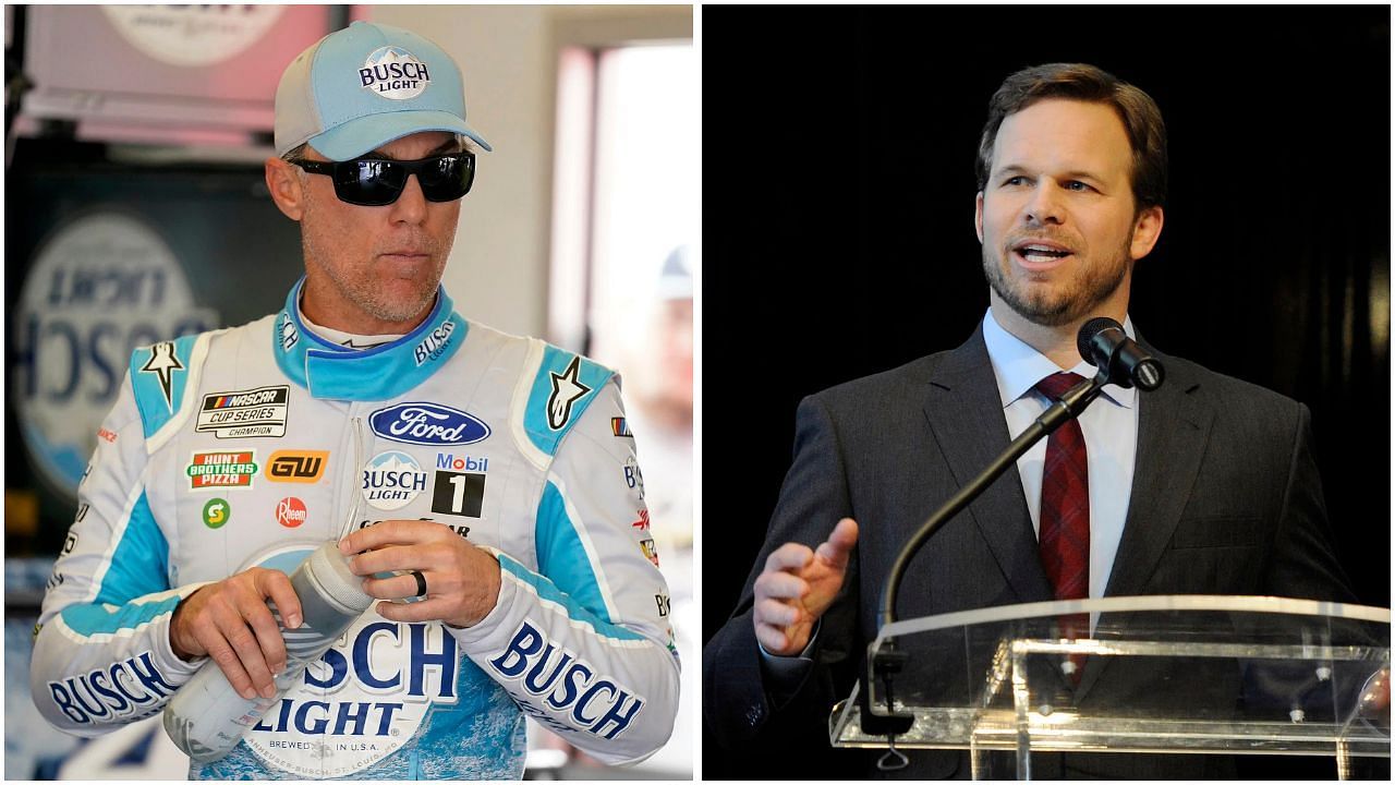 Kevin Harvick and Marcus Smith