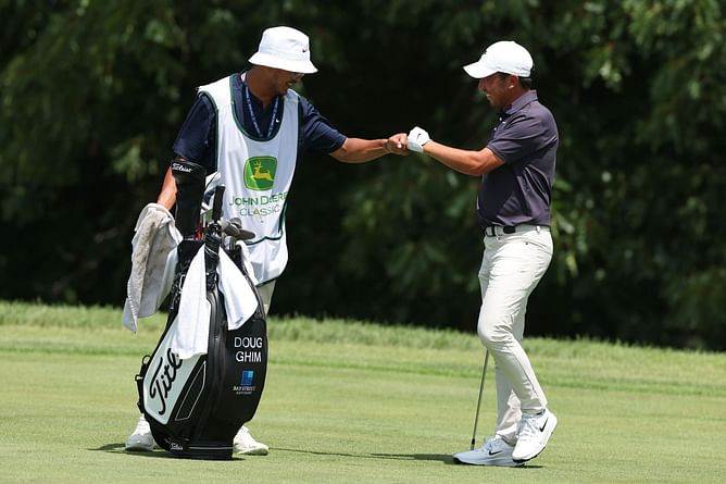 “Was probably the right time of the year to do it” - Doug Ghim reveals reason behind mid-season caddie change