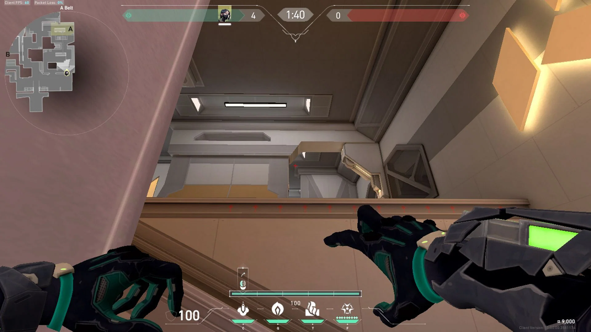 Look at the corner as marked by the ping (Image via Riot Games)