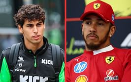 "What the f**k is Lewis Hamilton doing? He's always in the middle of the track": Gabriel Bortoleto lashes out at Ferrari driver