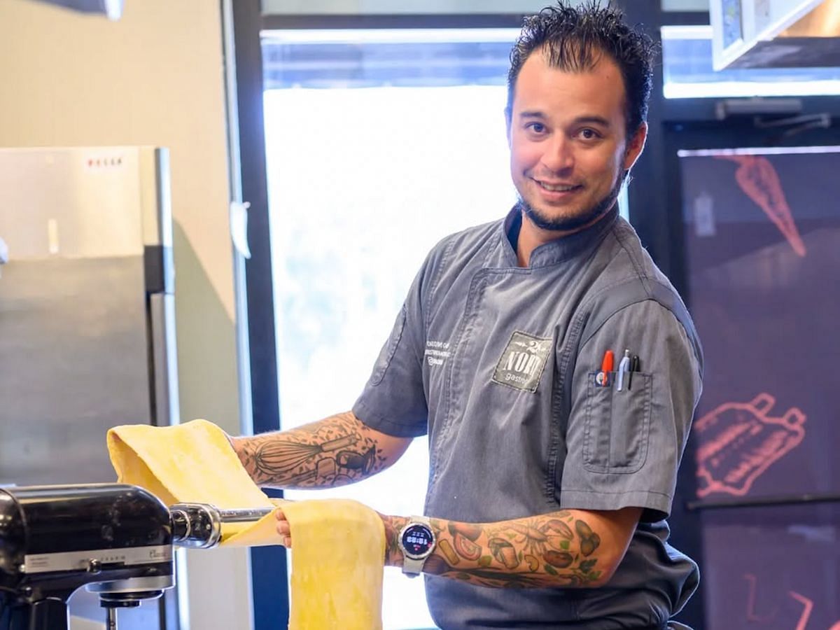 Chef Christopher Morales from Yes, Chef! (Image via Instagram/@0ui.chef)