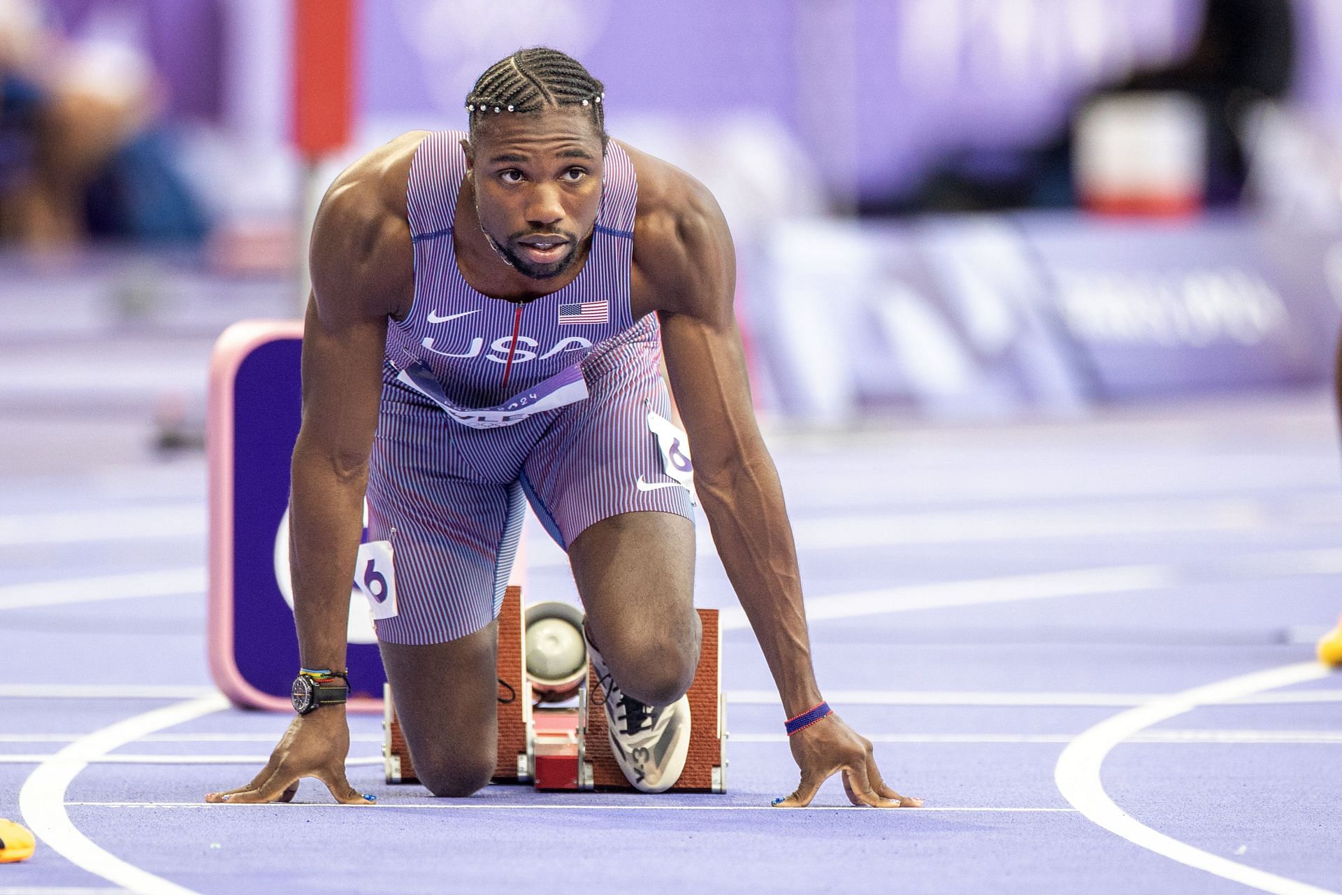 Noah Lyles on advice for the young generation [Image Source : Getty]