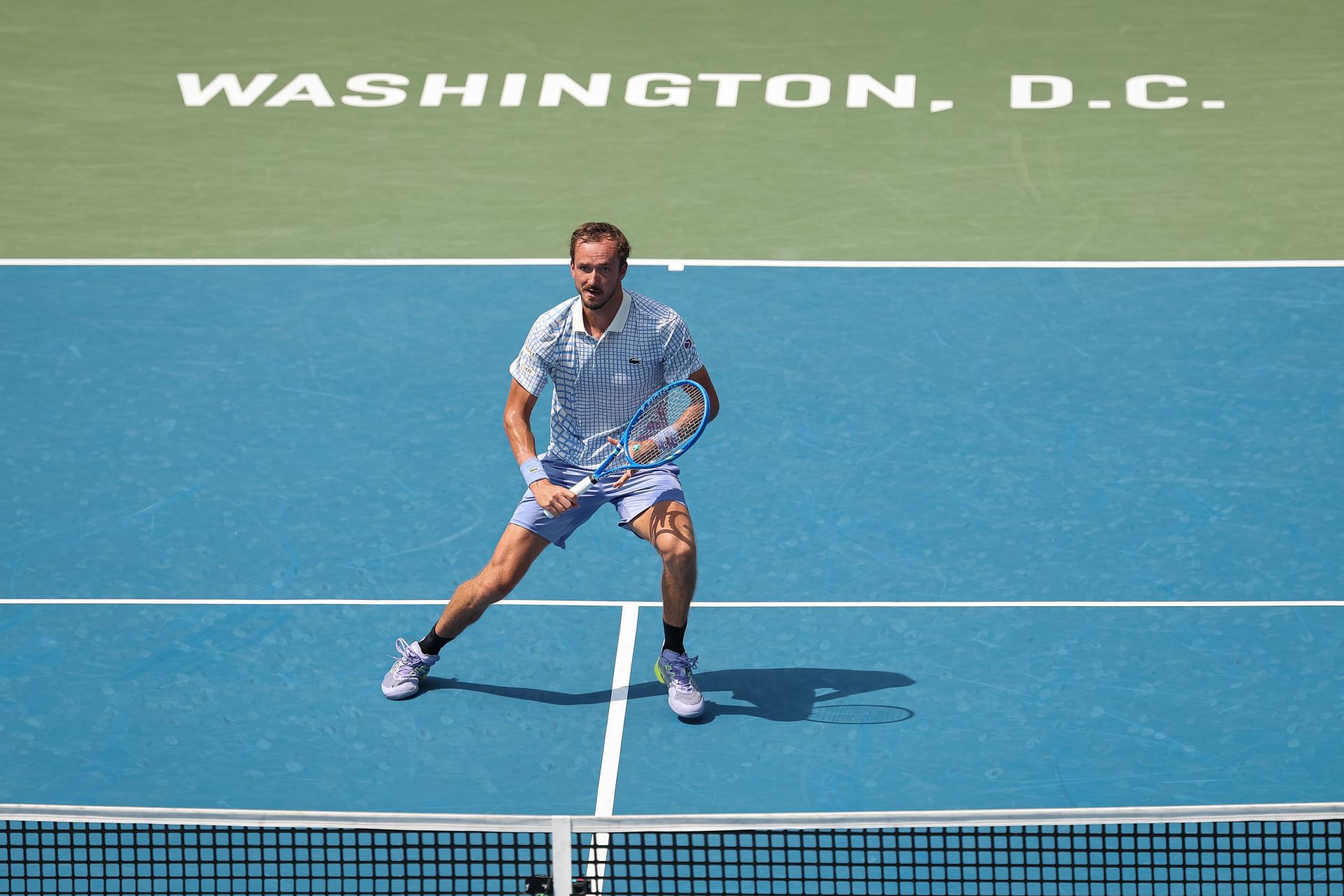 Medvedev at the Mubadala Citi DC Open 2025 (Image Source: Getty)