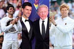 "Novak Djokovic is a realist"- Boris Becker gives verdict on Serb's quest for 25th Slam amid 'frustration' over Carlos Alcaraz & Jannik Sinner's level