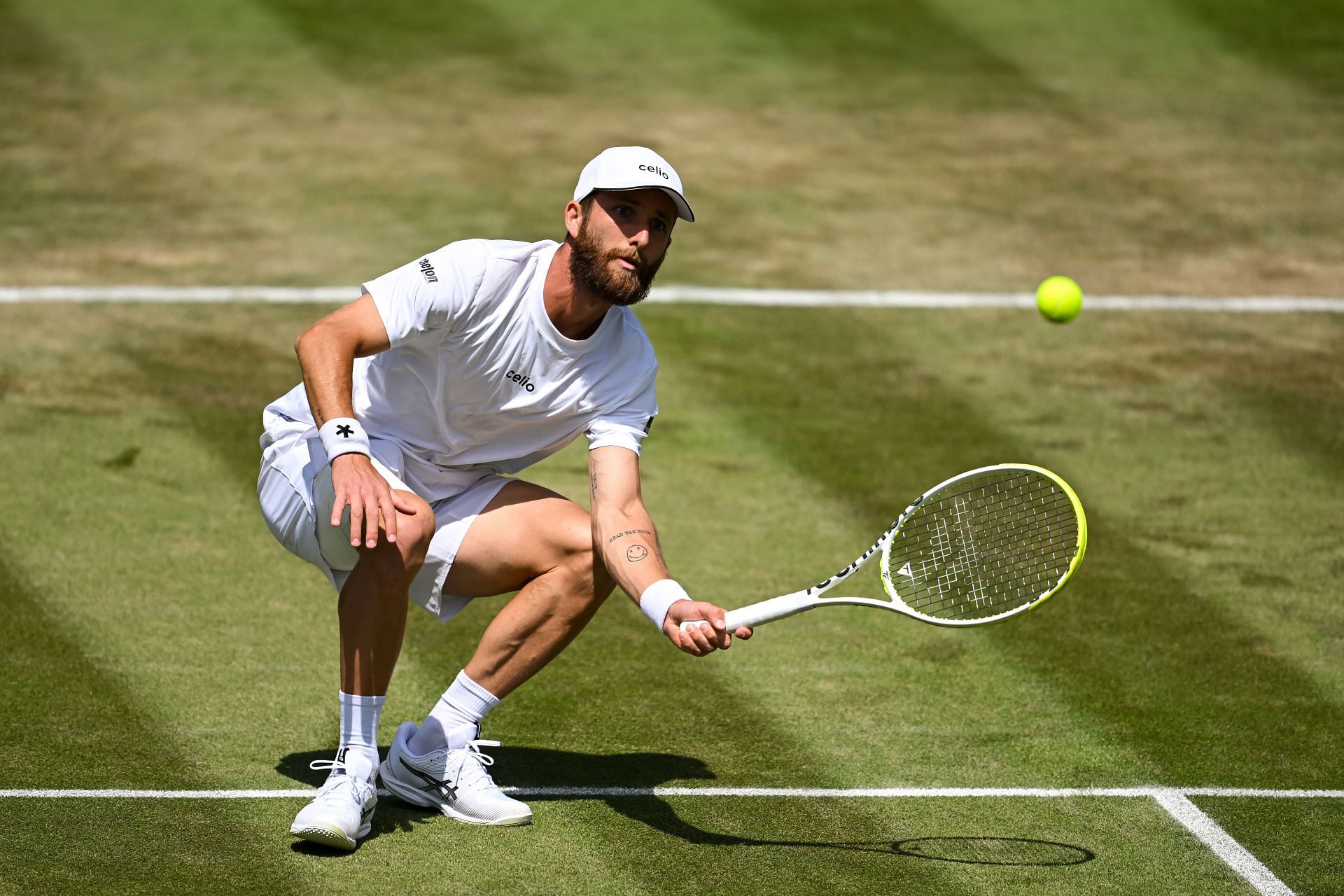 CORENTIN MOUTET IN WIMBLES 2025. (Photo: Getty)