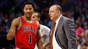 "Can't be mad when you're walking away with $30M" - Derrick Rose keeps it real on Knicks firing Tom Thibodeau