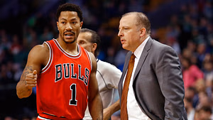 "Can't be mad when you're walking away with $30M" - Derrick Rose keeps it real on Knicks firing Tom Thibodeau