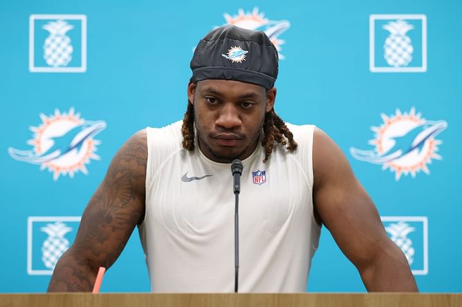Dolphins' Jaylen Wright makes feelings known on stepping into shoes of Raheem Mostert and Jeff Wilson