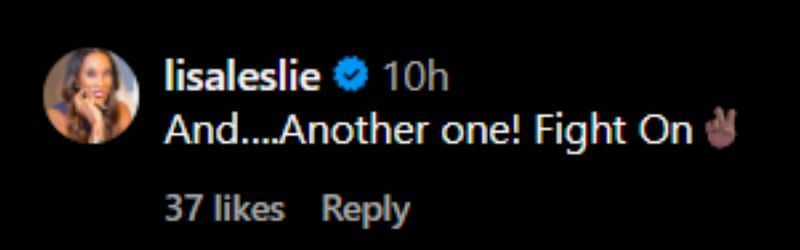 Leslie&rsquo;s reaction to Saniya Hall committing to USC (image credit: instagram/sportscenternext)