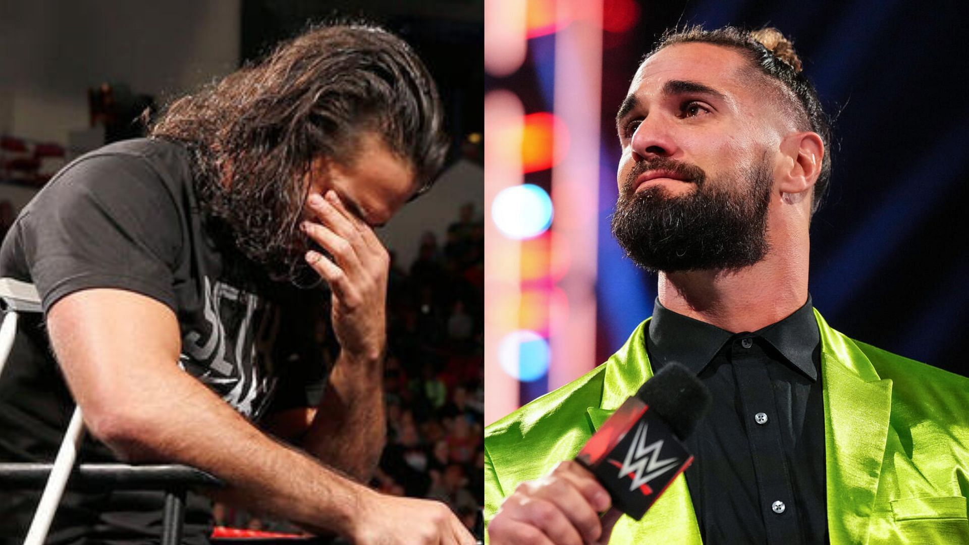 Seth Rollins on RAW! [Images from WWE.com]