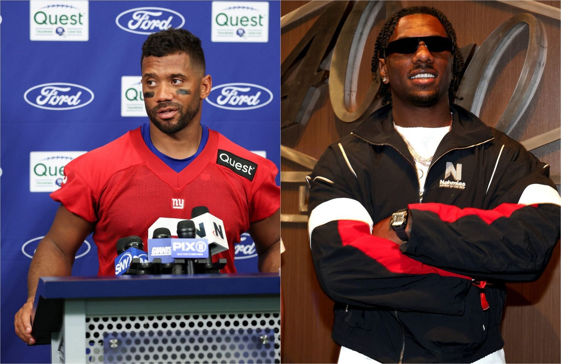 Russell Wilson reveals luxurious gift for Malik Nabers for Giants WR