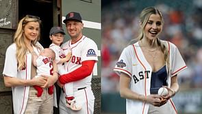 “Was worried about things like buildings falling down” - Alex Bregman’s wife Reagan reveals experiencing “wild” anxiety issues after son Knox’s birth