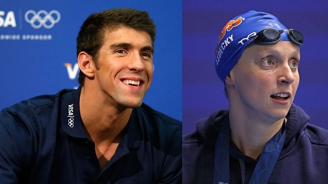 Top 5 most successful US swimmers at World Aquatics Championships ft Michael Phelps, Katie Ledecky