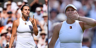 "Aryna Sabalenka being a sore loser per usual" - Fans call out World No. 1 for allegedly demanding apology from Amanda Anisimova during Wimbledon SF