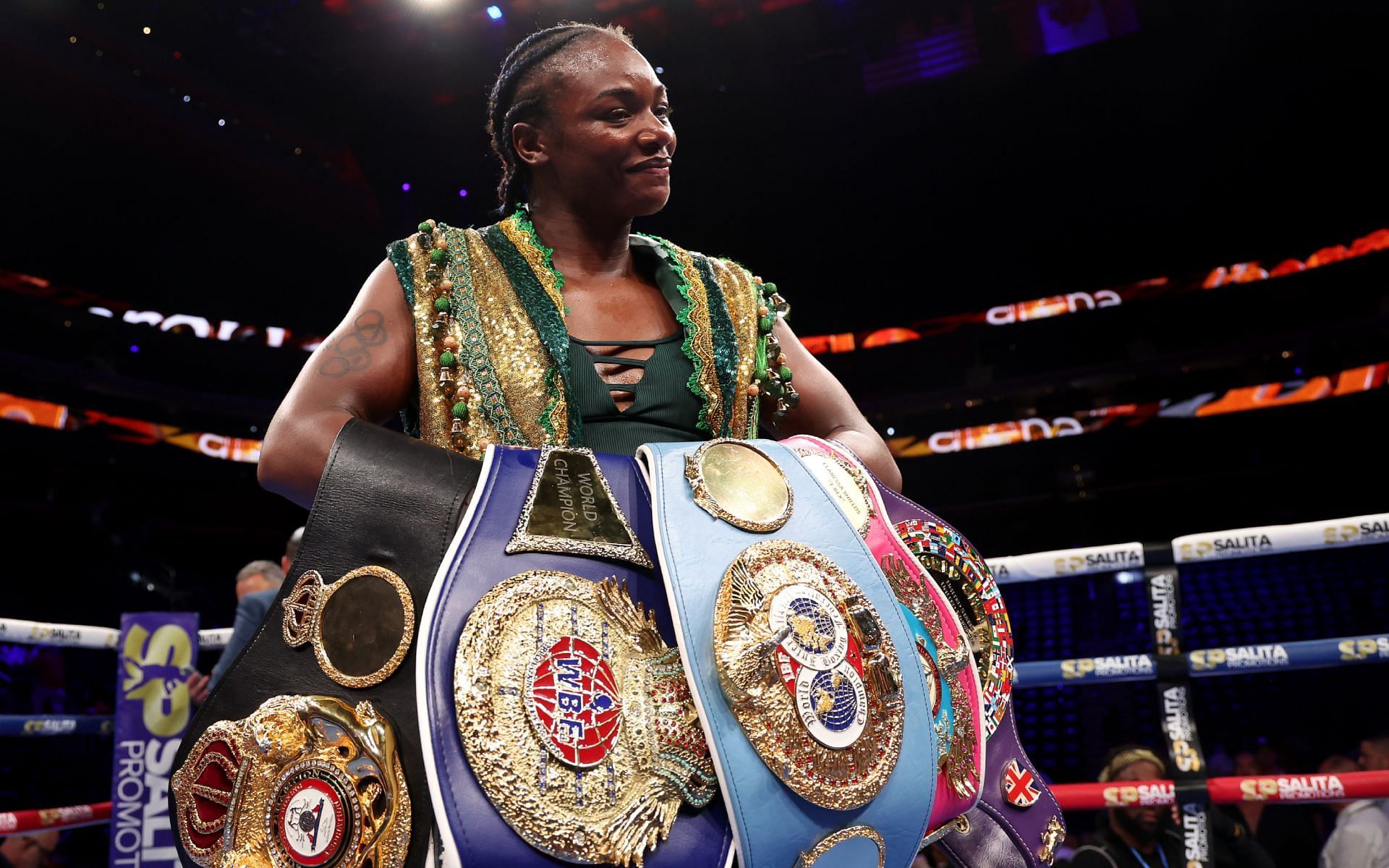 Exploring Claressa Shields nationality. [Image courtesy: Getty Images]